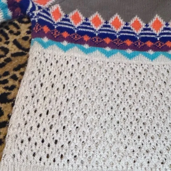 Vintage dELiA*s Fair Isle Pullover Sweater 90’s Size Large - Picture 4 of 10